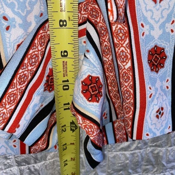 NWOT LOFT Costa Tie Waist Printed Fluid Shorts - Picture 10 of 12
